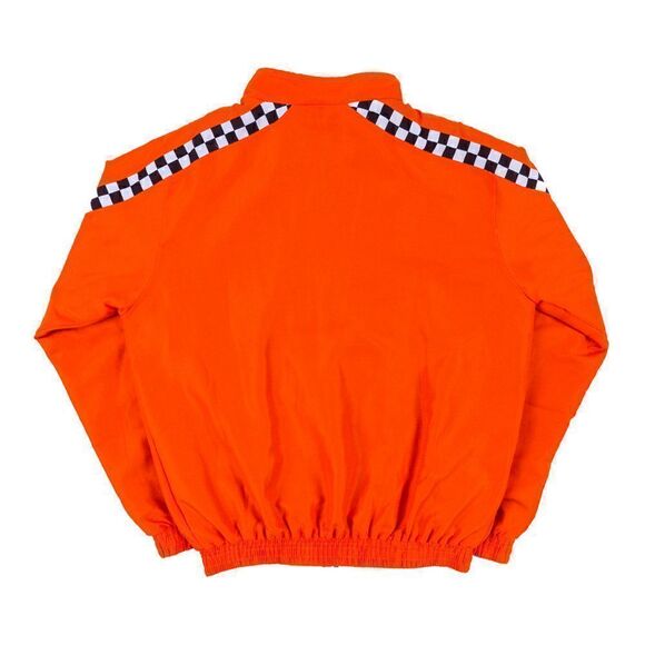 Racer Track Jacket- Orange Size Large - Picture 2 of 3